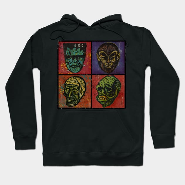 Classic Monsters Hoodie by Cottage 13 Designs